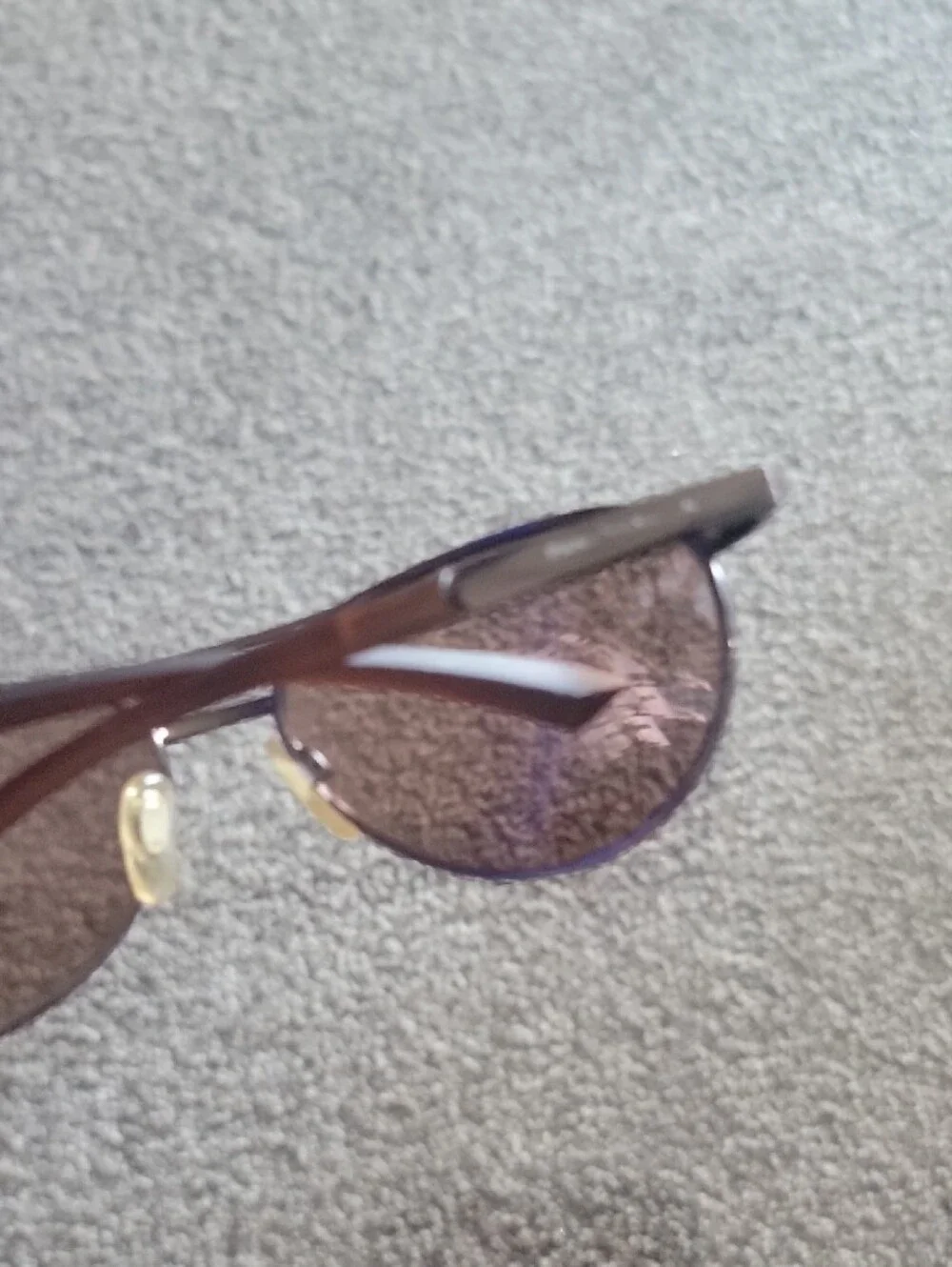 Panama Jack Aviator Sunglasses with Brown Lenses